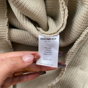 ORSEUND IRIS CHUNKY KNIT SWEATER🏹